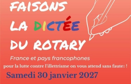 LA DICTEE DU ROTARY